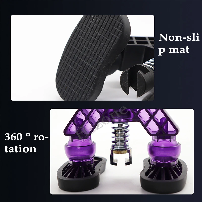 Automobile Dent Repair Puller 360 Degree Rotation Multi Angle Dent Removal Pulling Tool Anti Slip Suction Cup Repair Tools Kit