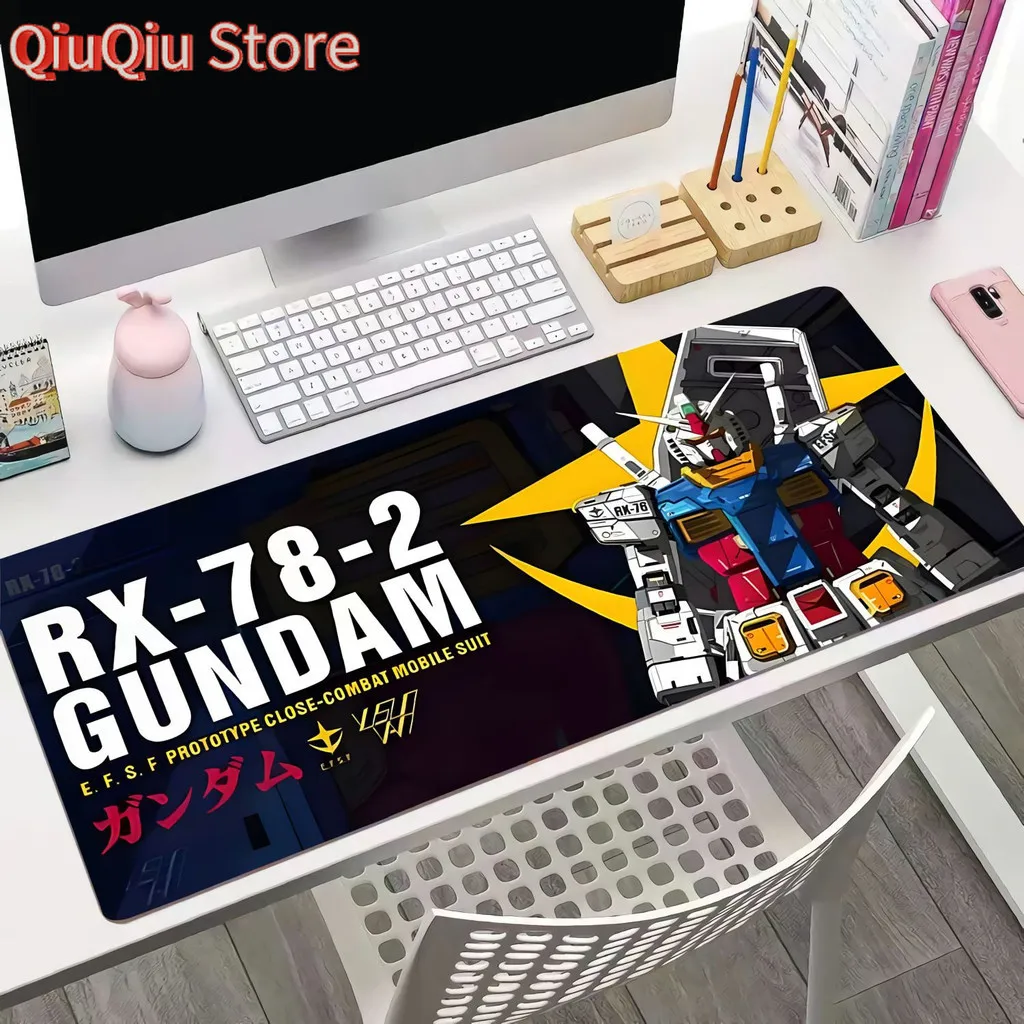 Tấm Lót Chuột Tấm lót bàn phím máy tính GUNDAM siêu lớn tấm lót chuột hai chiều Tấm lót bàn máy tính chơi game mặt khóa chống tr