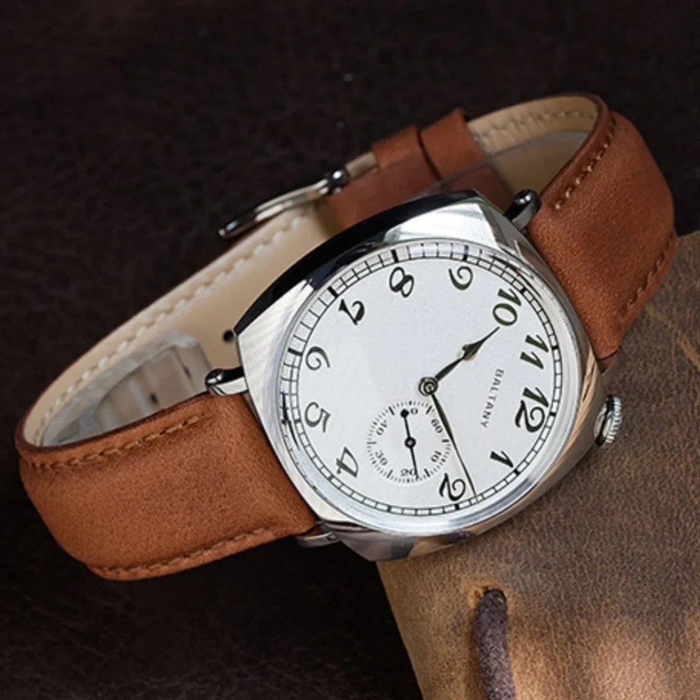 Baltany 2025 Jam Tangan Mekanis Pria Baru Seagull 1701 1921 Kristal Safir Antik Baja Tahan Karat Tahan Air Reloj Hombre