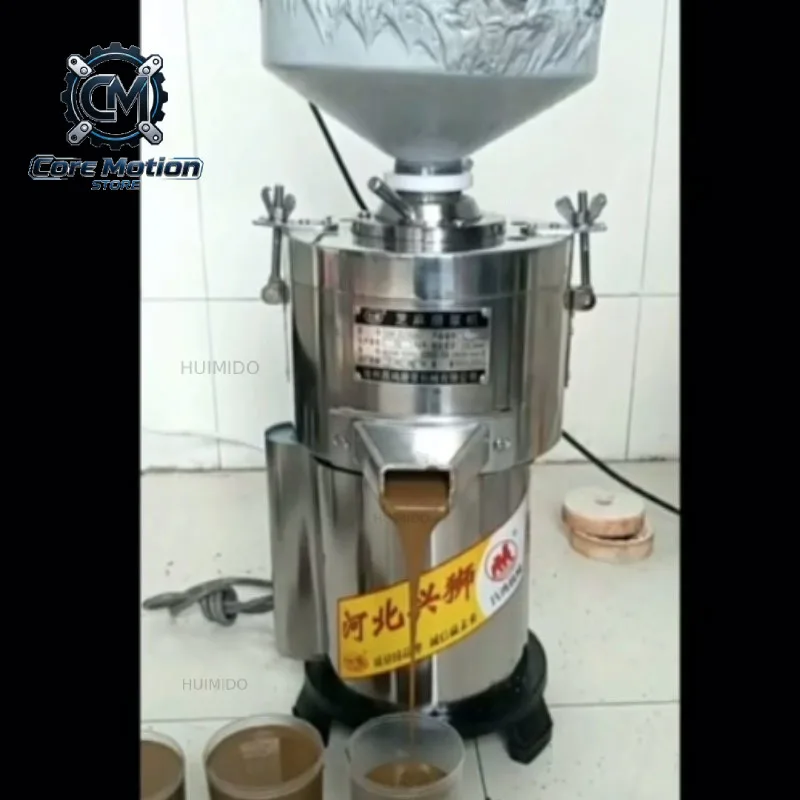 Electric High Power Grinder 1.5KW Colloid Mill Sesame Paste Peanut Butter Machine 220V