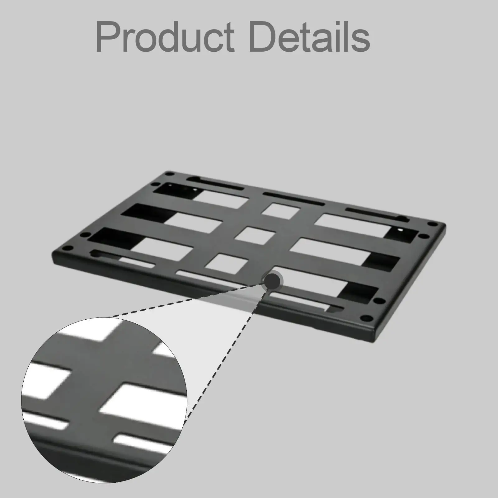 Mounting Plate Powder Coated Tool Storage Toolbox Rolling Cart Iron Metal Convenient Solid Heavy Duty