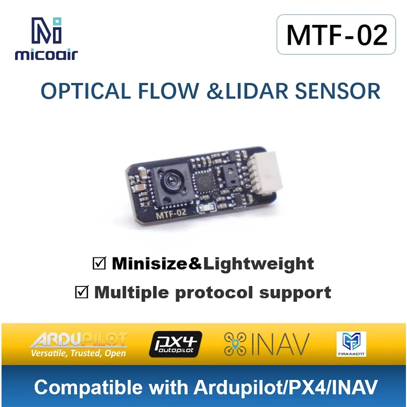 

MicoAir MTF-02P/MTF-02 Optical Flow & Range Sensor Compatible AUTO/Micolink