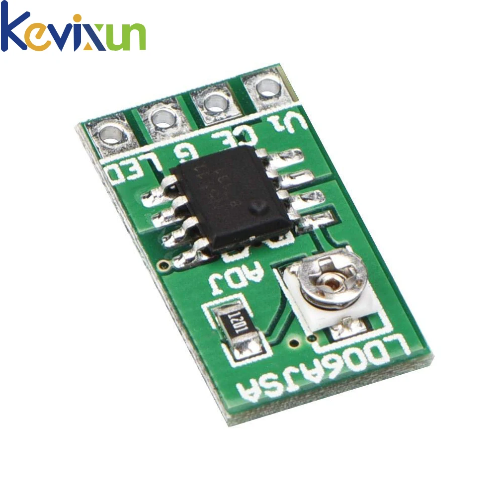 10pcs 30-1500MA Adjustable Constant Current LED Driver DC 3.3V 3.7V 4.2V 5V PWM Control Board Buck Power module