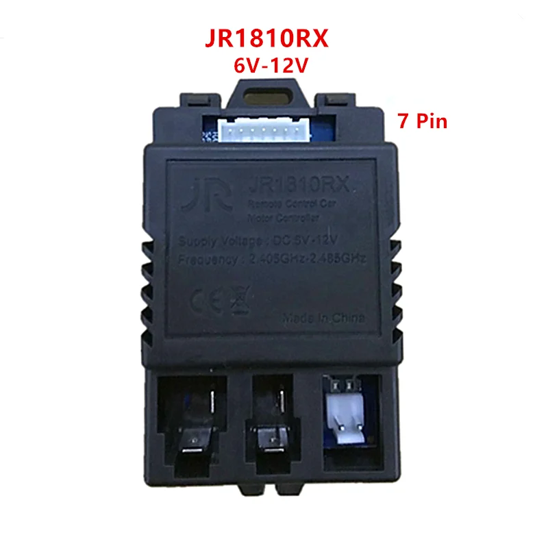 Jr1810rx 6v-12v controle remoto bonde de bluetooth do carro do brinquedo das crianças, controlador com transmissor liso da função 2.4g do começo