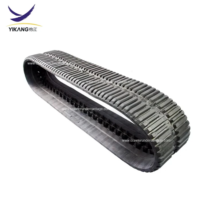 

High Quality B400x86SB Series Engineering Rubber Track for Hydraulic Crawler Excavator Parts Construction Machinery Spare Parts