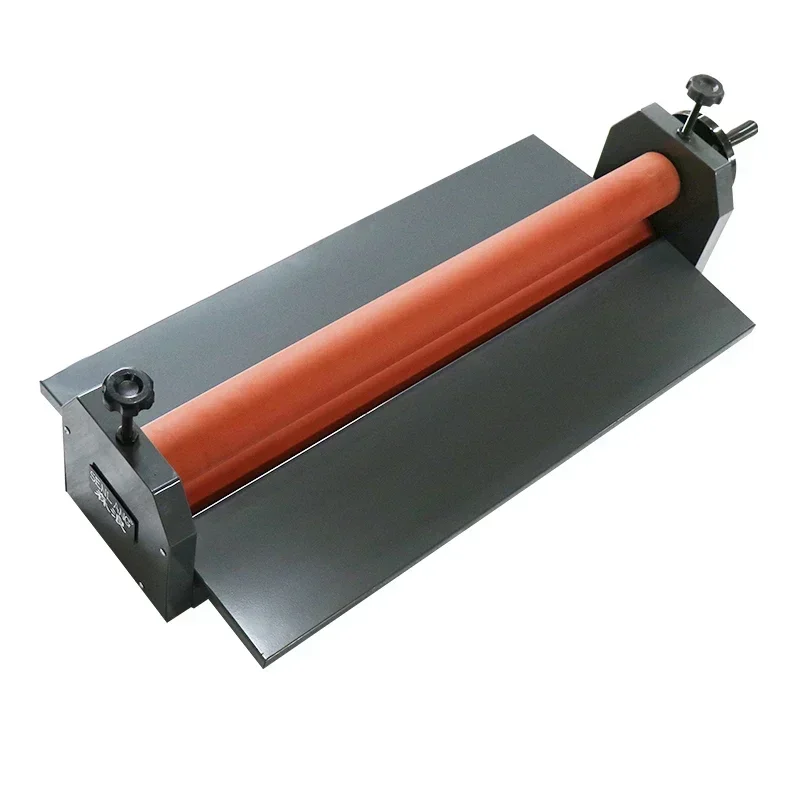 Hand-cranked PVC photo cold laminator; TK1300 new model dual-mode (electric/manual) cold laminator with a 130cm width.