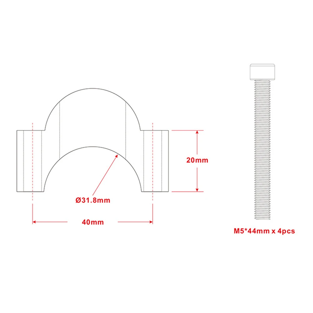 Fahrrad Rest Bar Riser Spacer Für TT Lenker Teile 31,8mm 10/20mm Rising Spacer Clamp Rennrad Zubehör – Detail 9