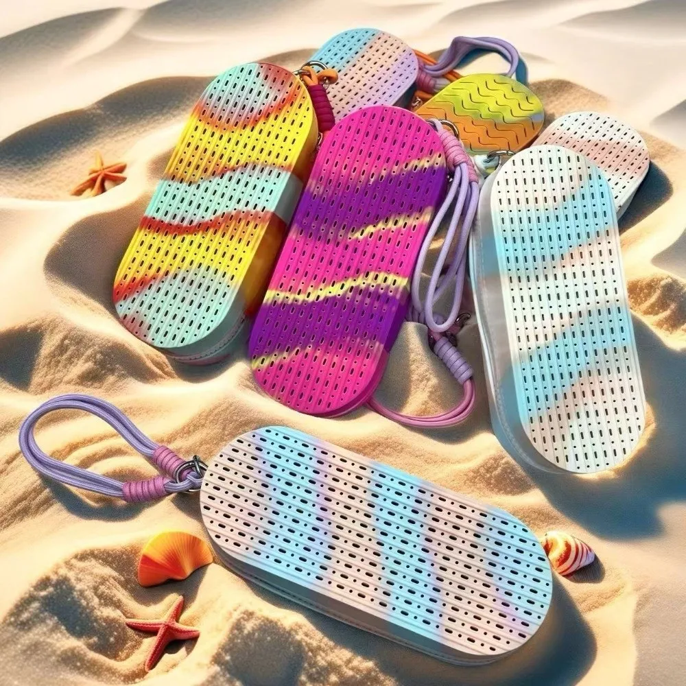 

Silicone Glasses Protection Box Double-sided Large -capacity Swimming Goggles Box Drain Hole Lightweight Swim Goggle Case