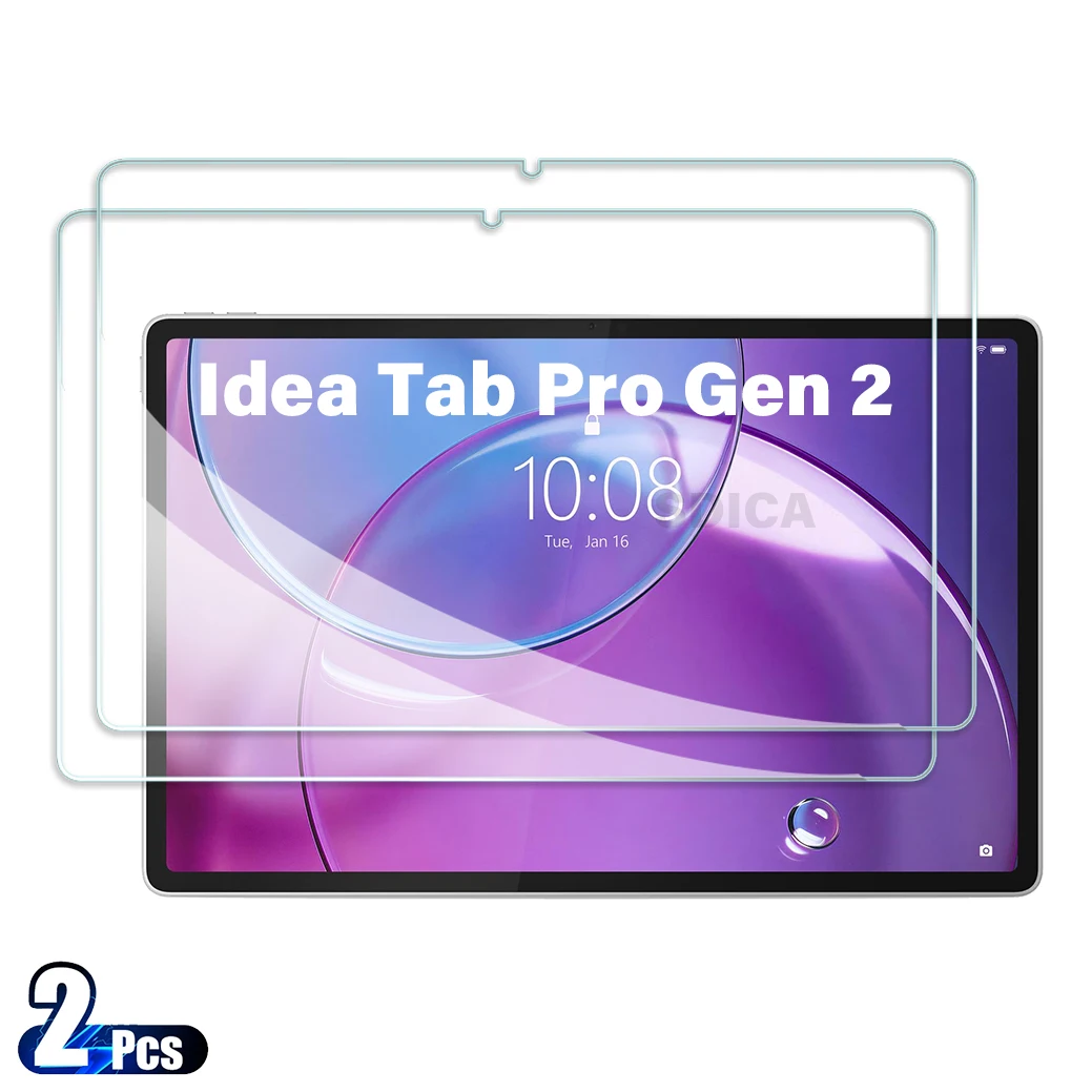 

2PCS For Lenovo Idea Tab Pro Gen 2 Tempered Glass Screen Protector 13.0 Inch Tablet Anti Scratch HD Protective Film