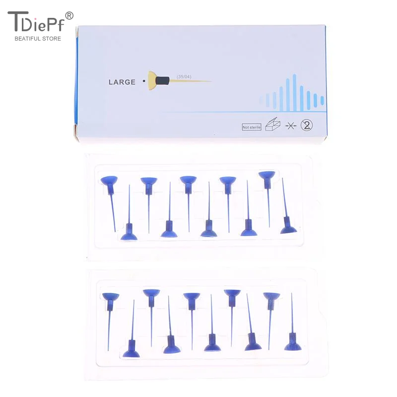 20Pc Dental Sonic Irrigator Tip Endo Activator Wireless Ultrasonic Washing Tooth Tip Dental Sonic Irrigator Tips Yellow/Blue/Red