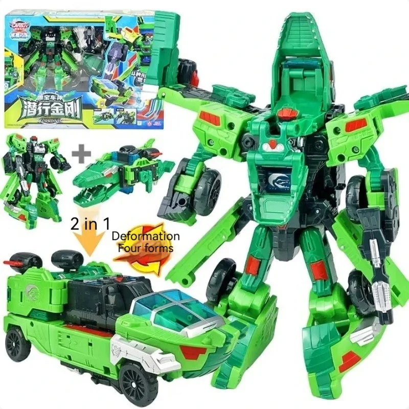 

New Hello Carbot Deformation Robot Toy Convertible Action Figure Plastic Model Robot Car Toys for Boys Kids Gift
