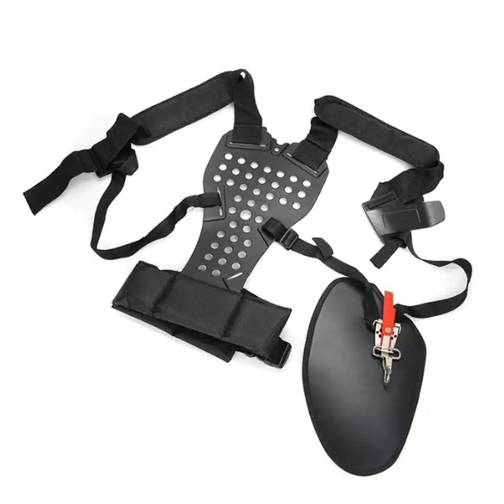 Dual Adjustable Shoulder Strap for Lawn Mowers For Durable Polyester Fabric Comfortable Fit For Easy Garden Trimming