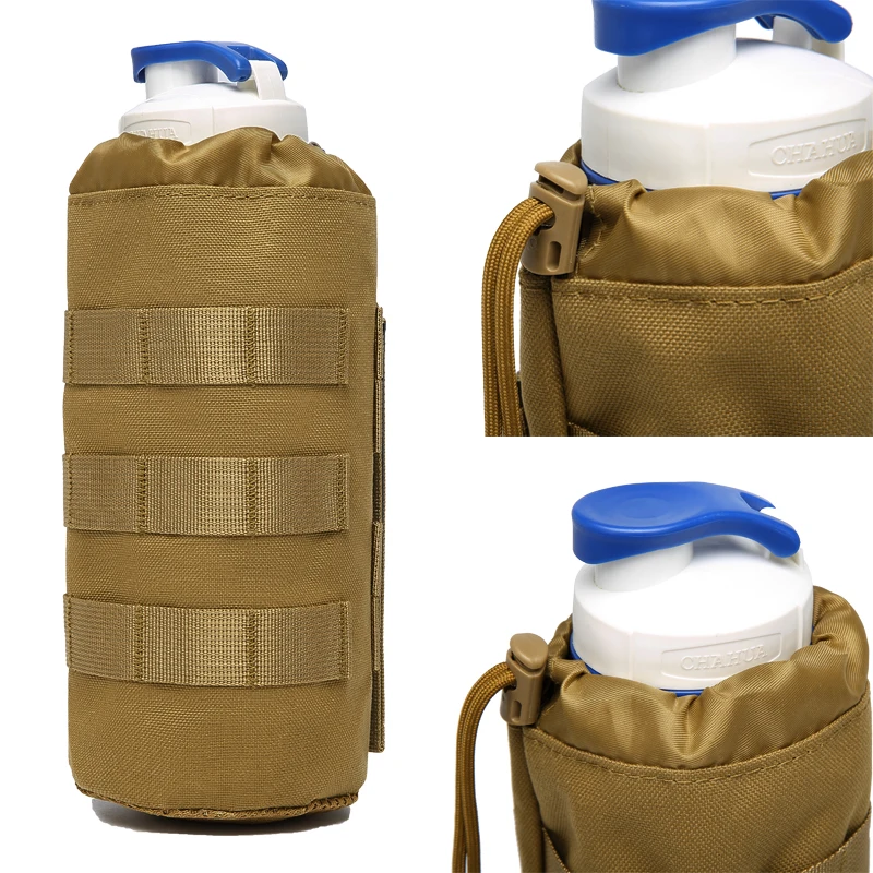 Molle Rugzak Waterfles Houder Voor Rugzak, Molle Pouch,Tactical Molle Waterfles Etui Hecht Aan Rugzak