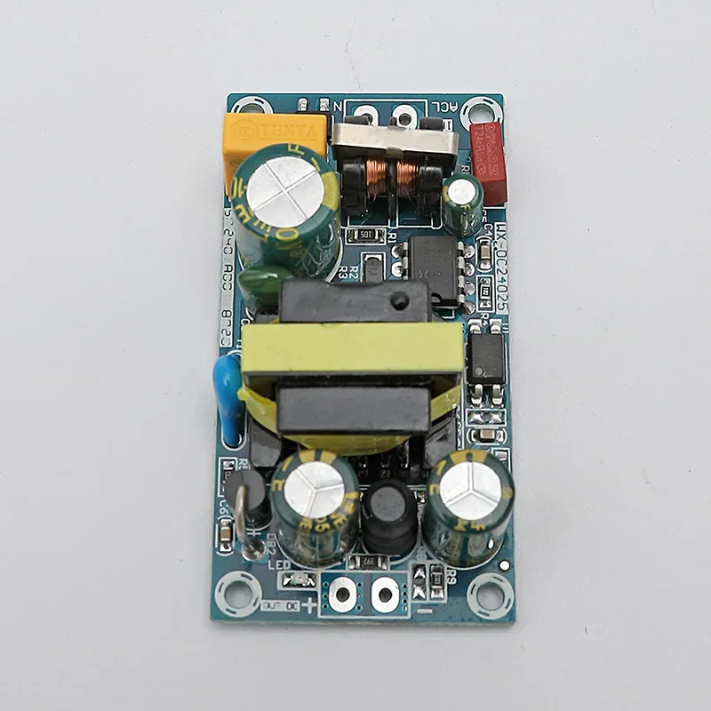 

AC-DC 12V2A 24W Switching Power Supply Module Bare Circuit 100-265V To 12V 2A Board for Replace/Repair 24V1A