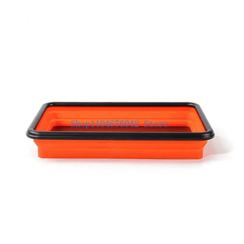 

652F Collapsible Screw Tray Screw Holder Silicone Bowl with Base