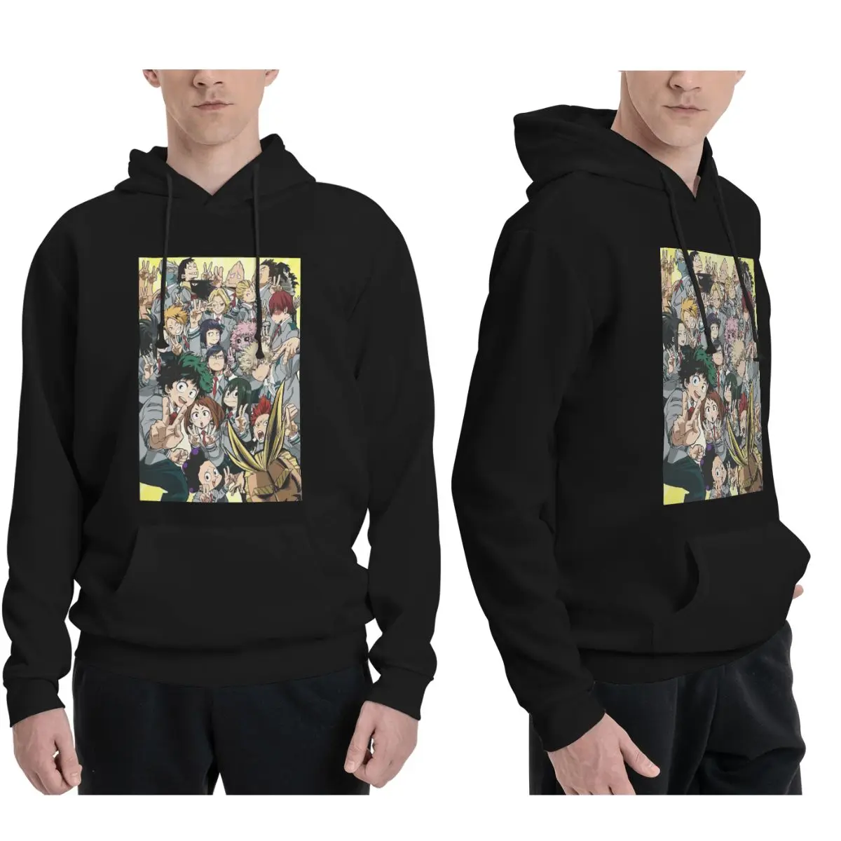 

Толстовки My Hero Academy для мужчин и женщин, повседневный пуловер, толстовка, модная одежда с длинными рукавами, осень-зима