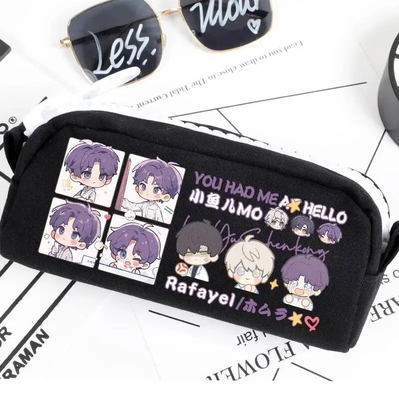 

Anime Game Love And Deepspace Cos Zayne Rafayel Sylus Xavier Unisex Simple Zipper Large Capacity Canvas Pencil Case
