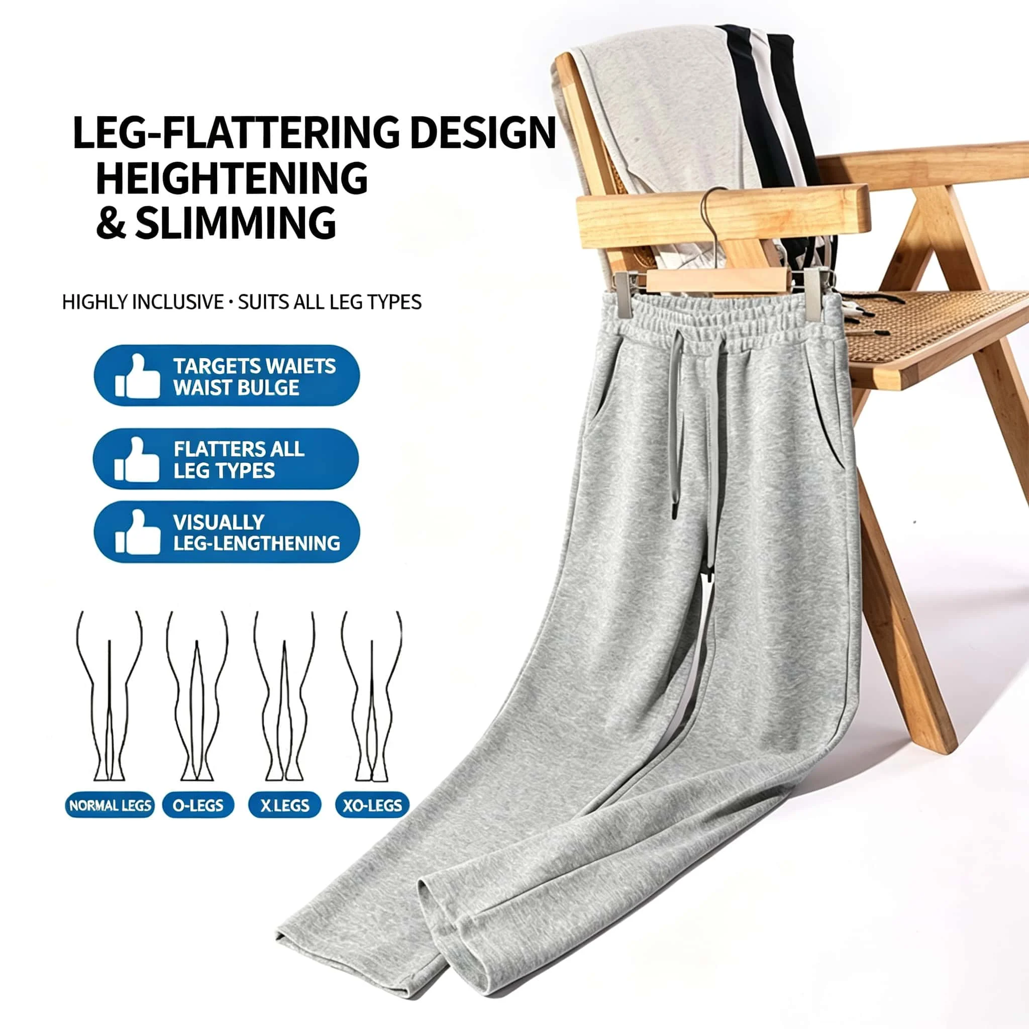2027 NEW Winter Male Gym Jogger Sweatpants Men's Spring and Autumn Daily Sweat Straight Training Pants 5 Colors Jogging Trousers