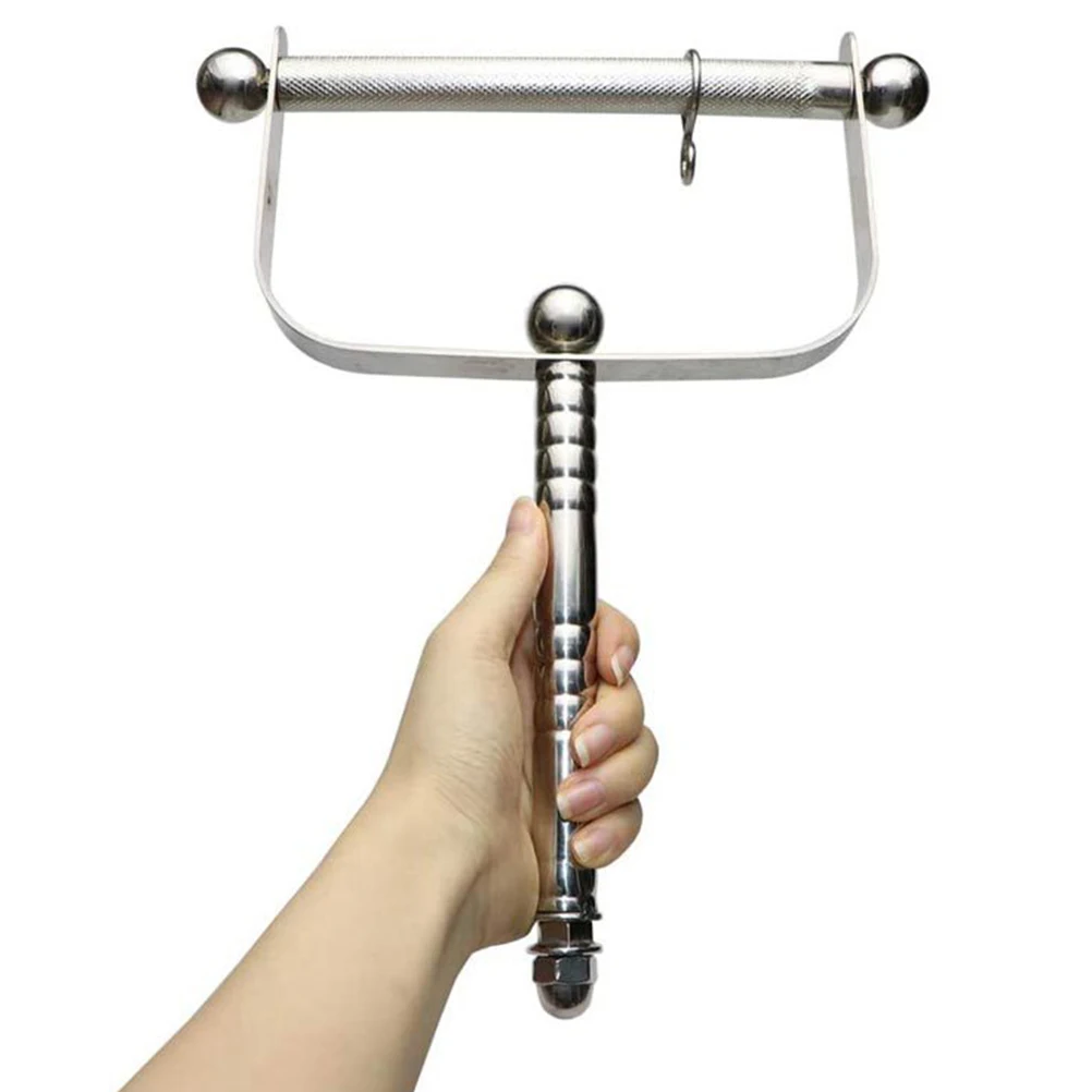 

Parrot St Stainless Parrot St Steel H held Rack Portable Perch Cage Stainless Rack Nest Training Durable Fun Play