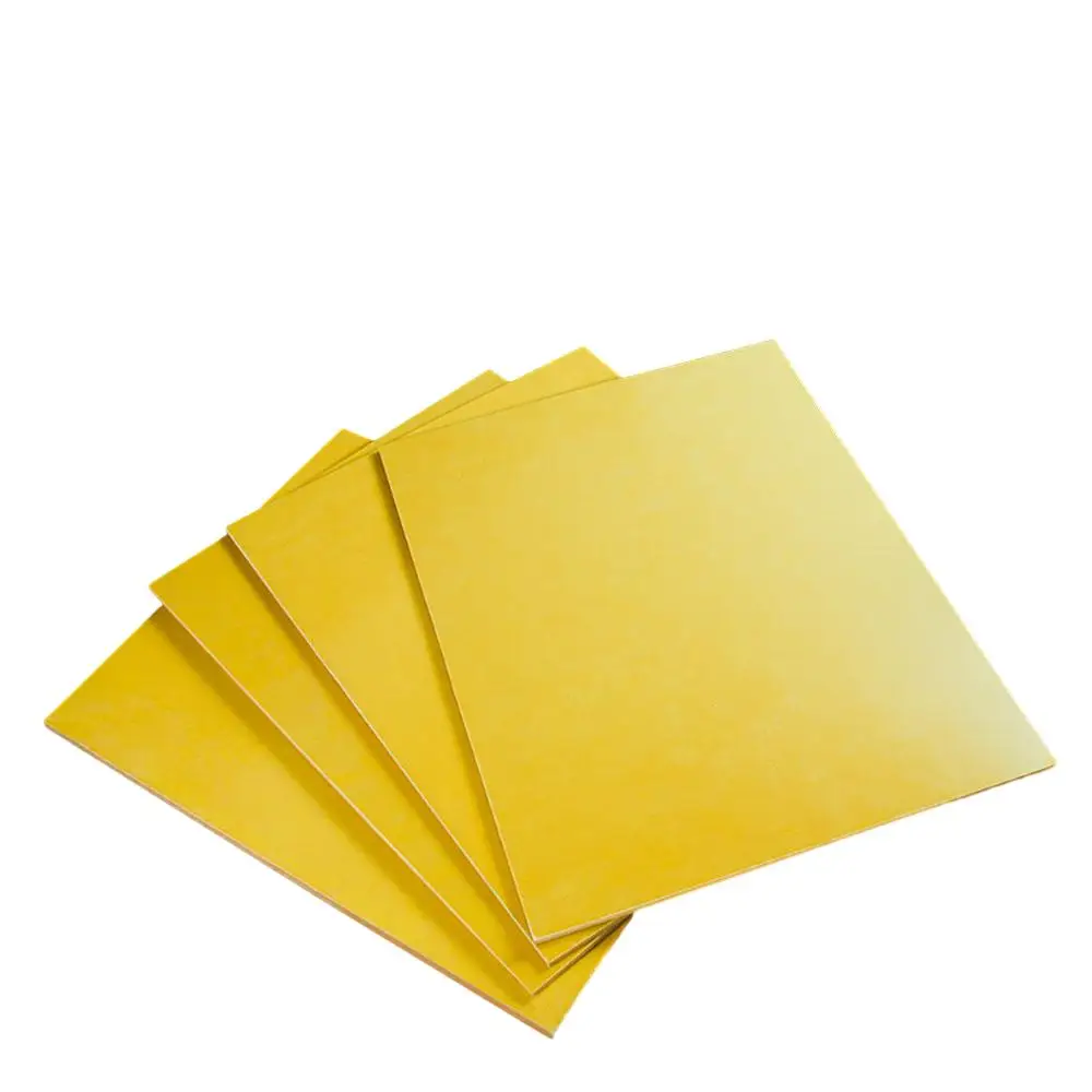 Fiberglass Protection Board Insulation Epoxy Plate Yellow High Temperature Resistant 0.3/0.5/0.8-10mmThickness 3240 Battery Pack