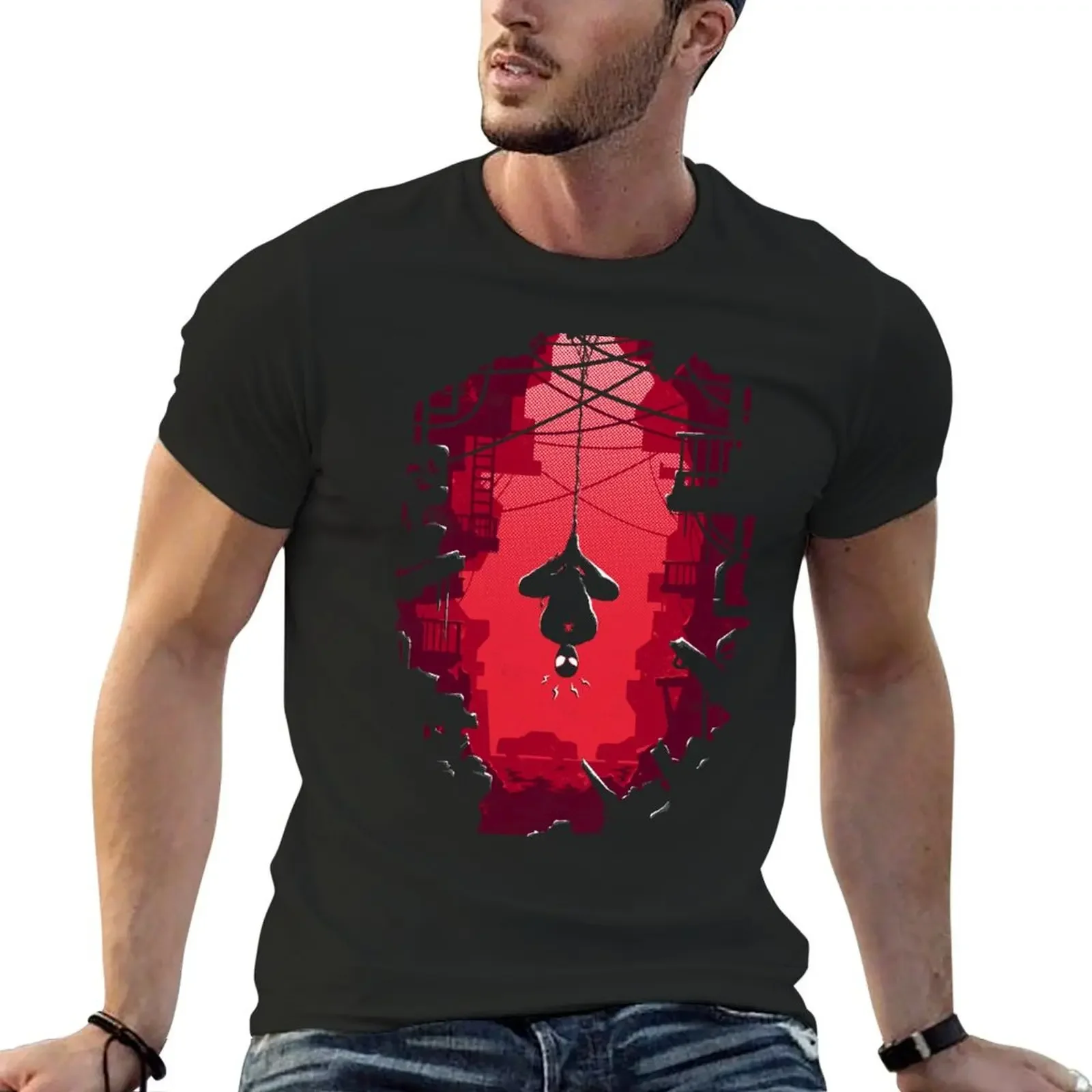 

Friendly Neighborhood T-Shirt boys animal print rapper graphic tees t shirts for men graphic