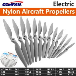 2/4PCS Gemfan Apc Nylon Propeller 4.7X4.7/5X5/6X4/6X5.5/7X5/7X6 Props High Strength For RC FPV Model Airplane Plane Aircraft