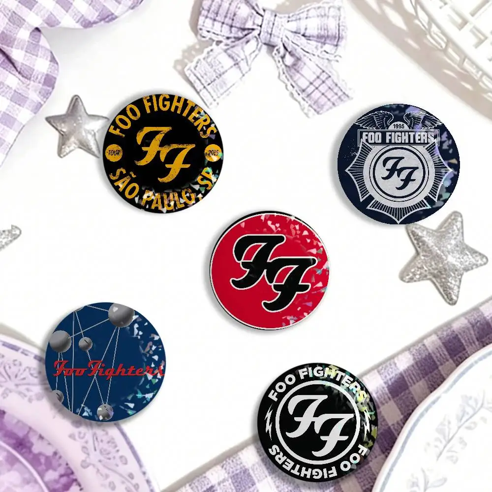 Band F-Foo F-fighters Laser Badge Clothes Backpacks Hats Accessories Gifts For Children Friends Fans Collectibles