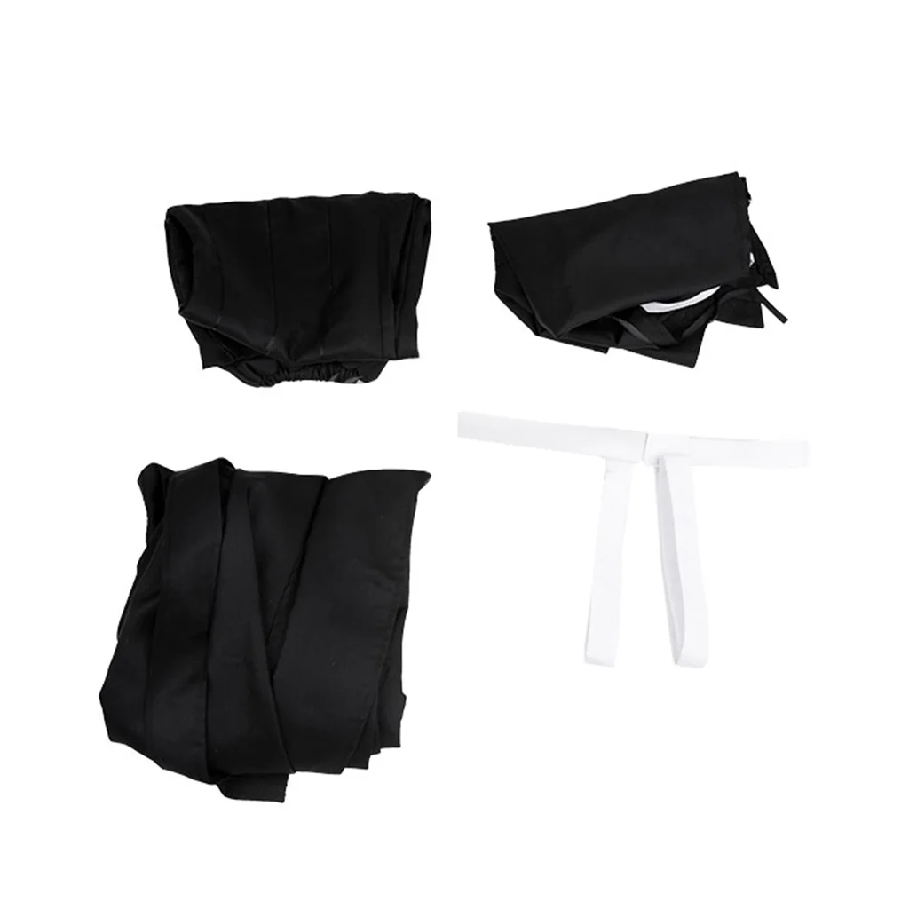Filme ronin cosplay masculino ninja quimono conjunto preto samurai conjunto ronin uniforme conjunto masculino traje de halloween carnaval masquerade festa conjunto