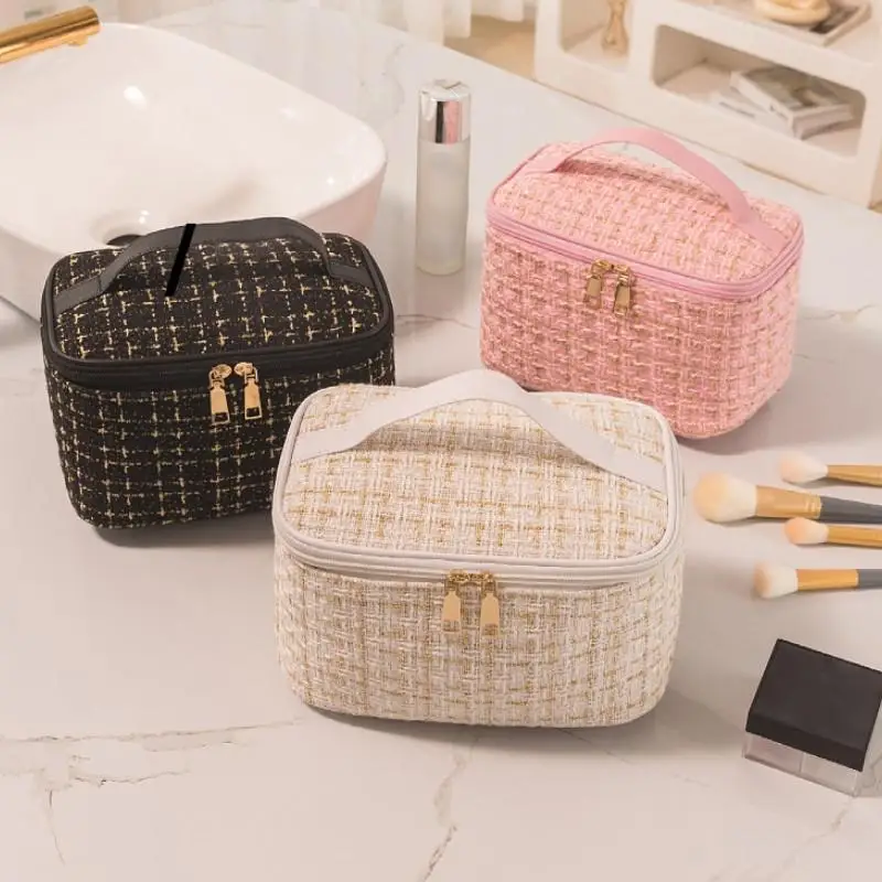 Simple And Large Capacity Cosmetic Bags Instagram Girl Storage Wash Packing Tool of Travel High Beauty Makeup Pouch