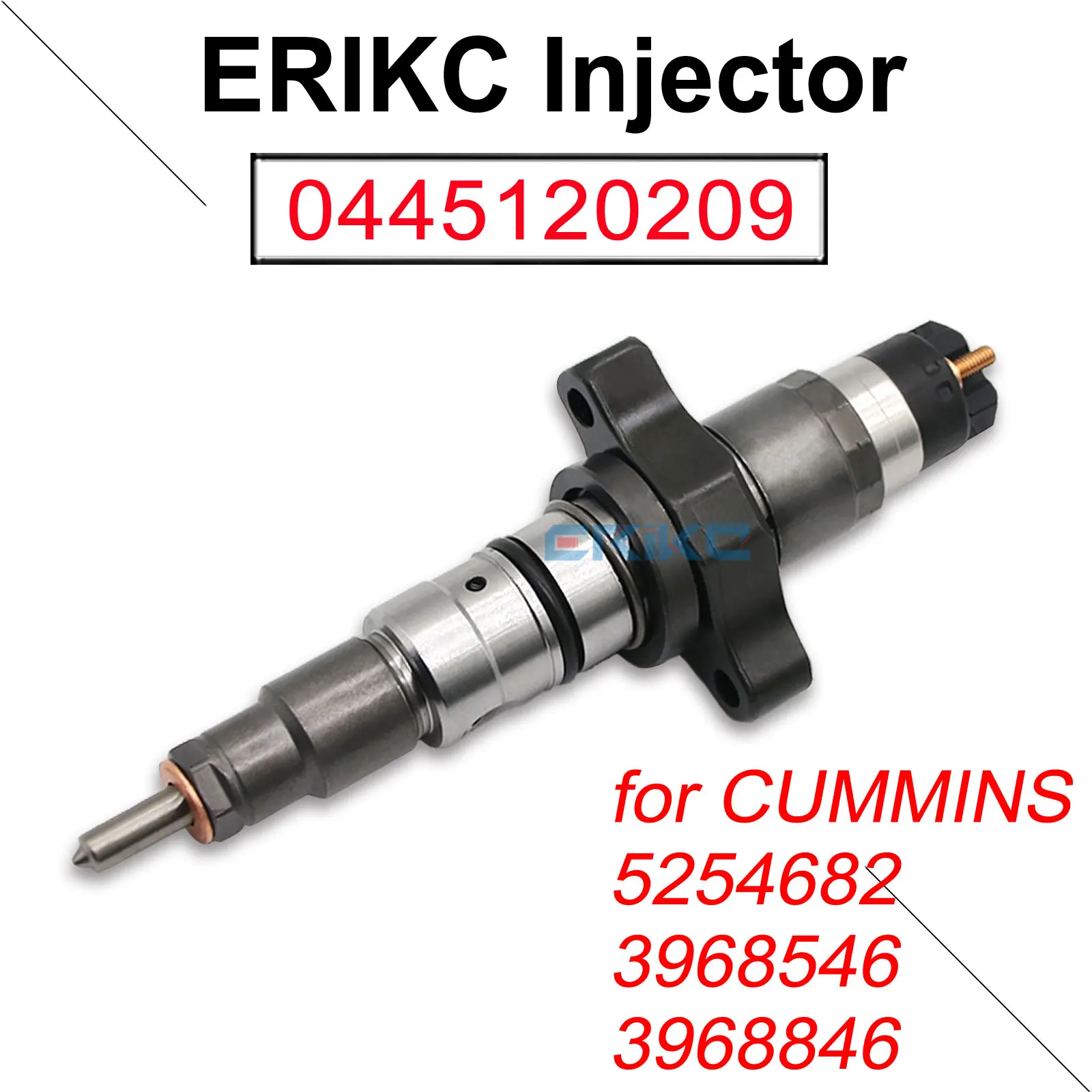 0445120209 Diesel Injector Fuel Nozzle 0 445 120 209 Common Rail Auto Parts for Bosch Cummins Engine 5254682 3968546 3968846