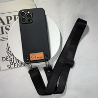 Cord Chain Necklace Lanyard Rope Soft Phone Case For OPPO A57 A58 A78 4G 5G A57S A77 With Strap Rope Silicone Cover Funda
