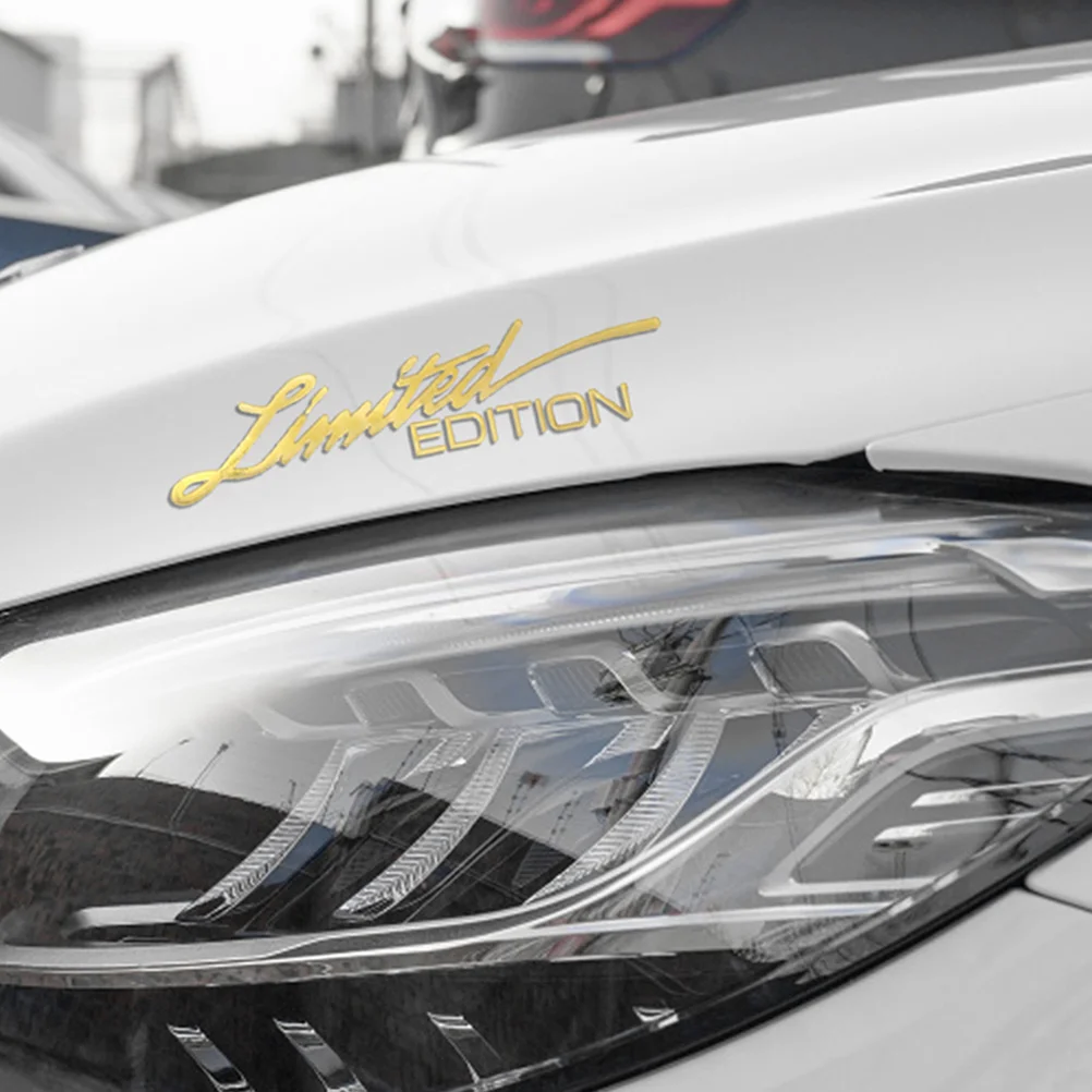 

6 шт. металлические светоотражающие автомобильные наклейки из алюминиевого сплава водонепроницаемые наклейки для внешнего украшения автомобиля авто