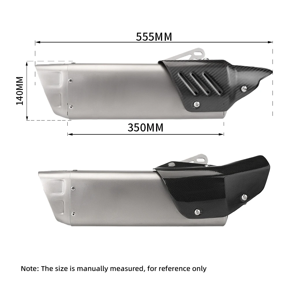 High - Efficiency M1 Full Exhaust System 51mm for Forza350 2018-2023