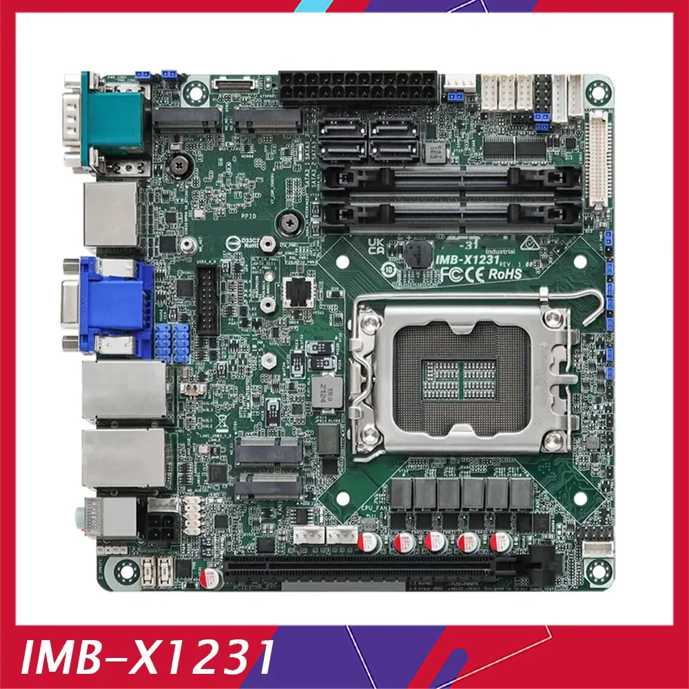 IMB-X1231 Industrial Control Embedded Motherboard For ASROCK LGA1700 W680