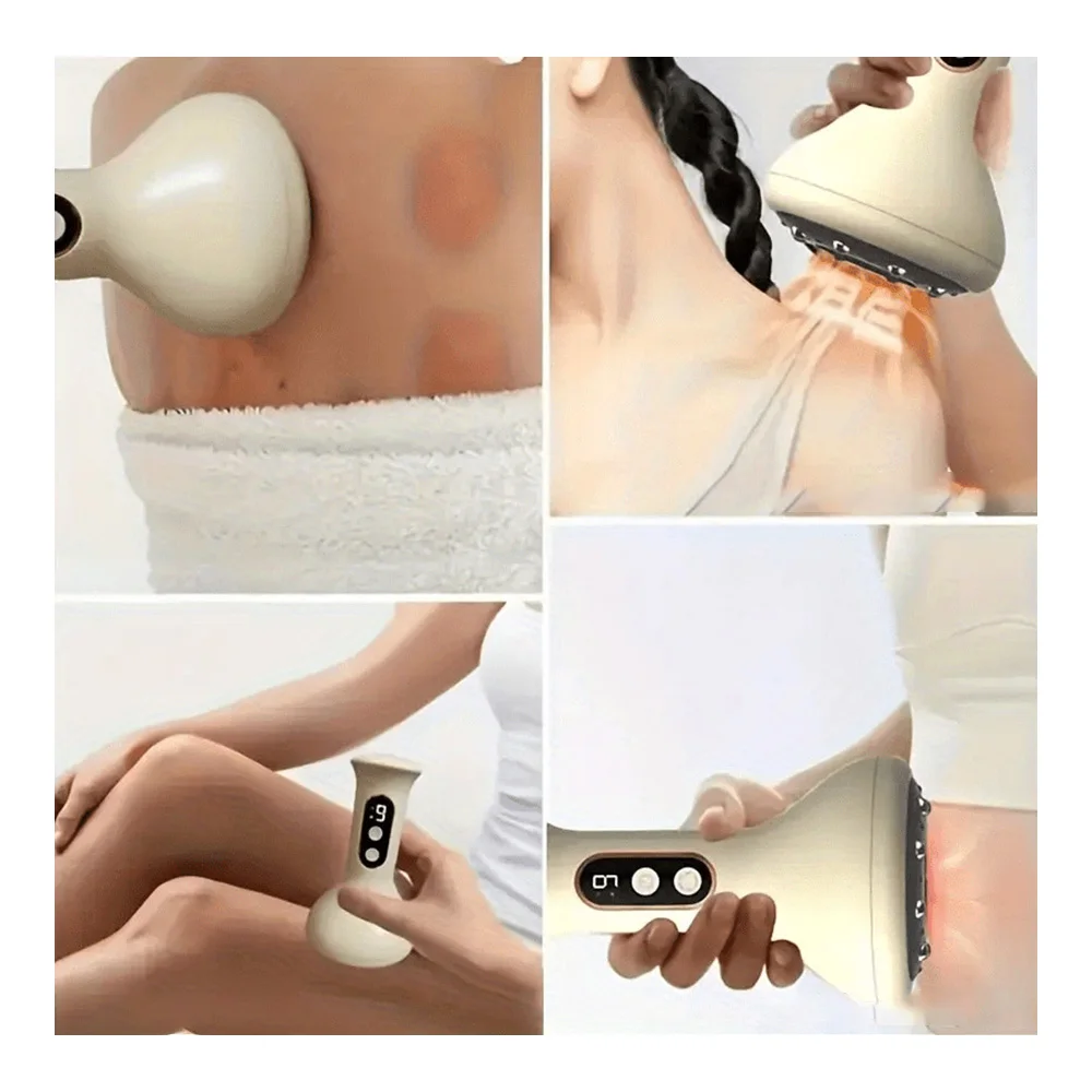 9 Gears Electric Cupping Therapy Massager Vacuum Suction Cups Adjustable Therapy Cupping Guasha Massage Tool Muscle Stimulator