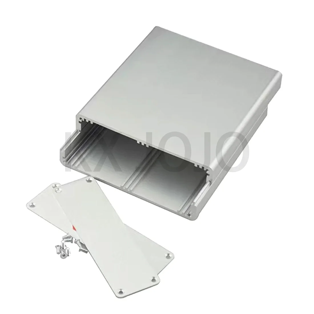 Aluminum Enclosure 120*35*130/155/175/200mm Split Waterproof Case PCB DIY Instrument Electronic Project Protective Box Silver