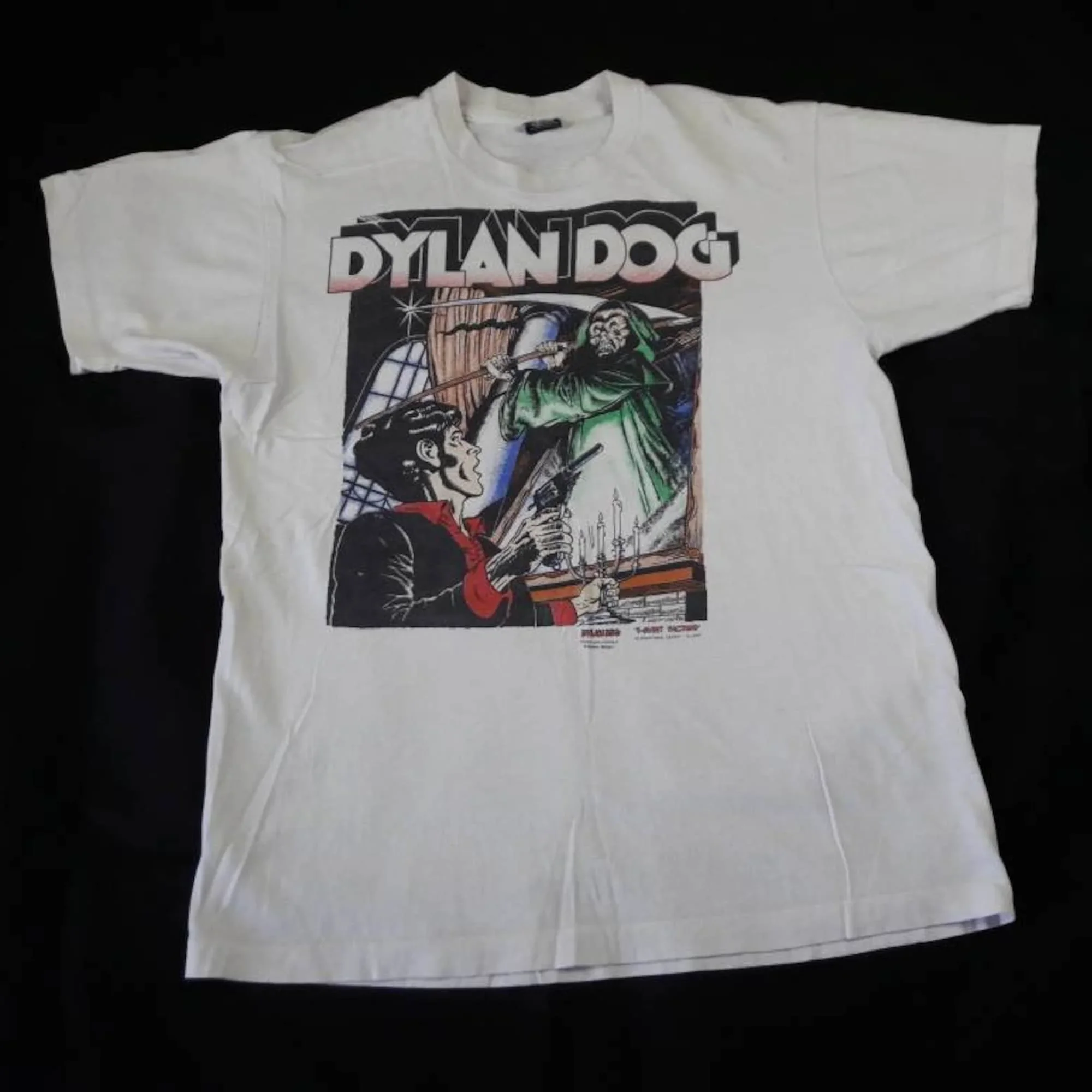 Vintage 1991 Dylan Dog T Shirt 90s 1990s Italian Horror Comics