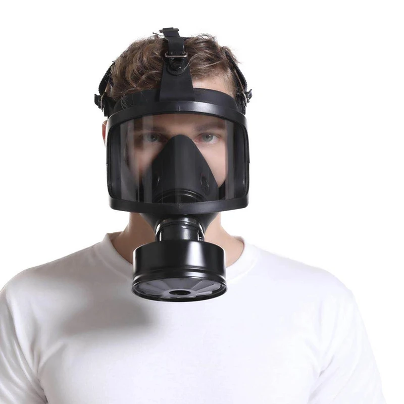 

MF14/87 Gas Mask Irritating Chemical Dust Pollution Prevention Full Face Gasmasker Anti Radiation Mask Dustproof