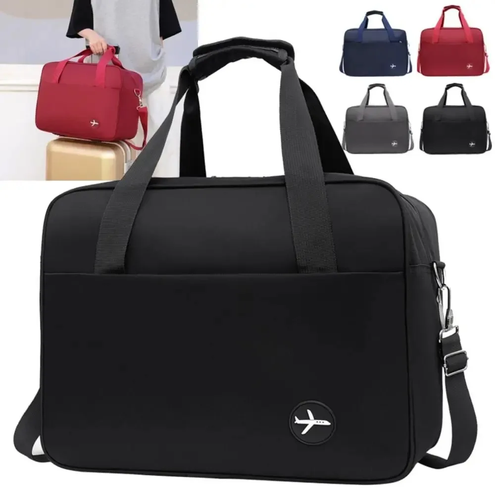 Nylon Viagem Carry-On Bagagem Bolsa, simples Duffle Bag, Fitness Yoga Gym Tote Bags, Saco De Armazenamento De Grande Capacidade