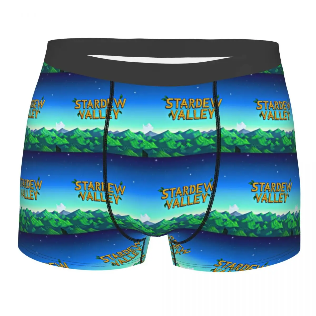 Custom Game Stardew Valleys Boxer Shorts For Men 3D Printed Farm Games Underwear Panties Briefs Soft Underpants