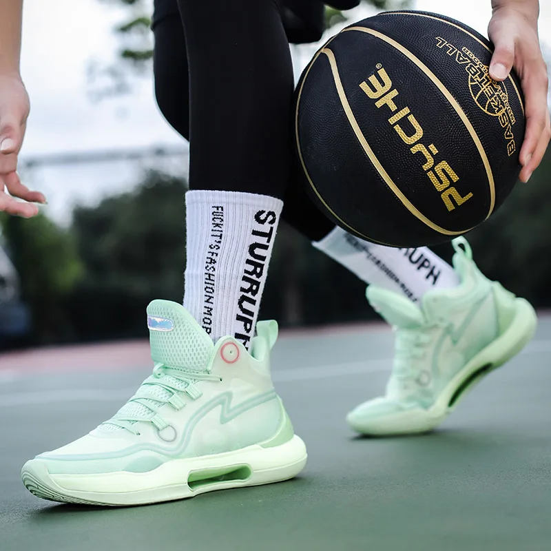 Brand Quality High Basketball Shoes For Men Breathable Athletic Male Sneakers Training Basket Boots Mens Gym Sports Shoes Women