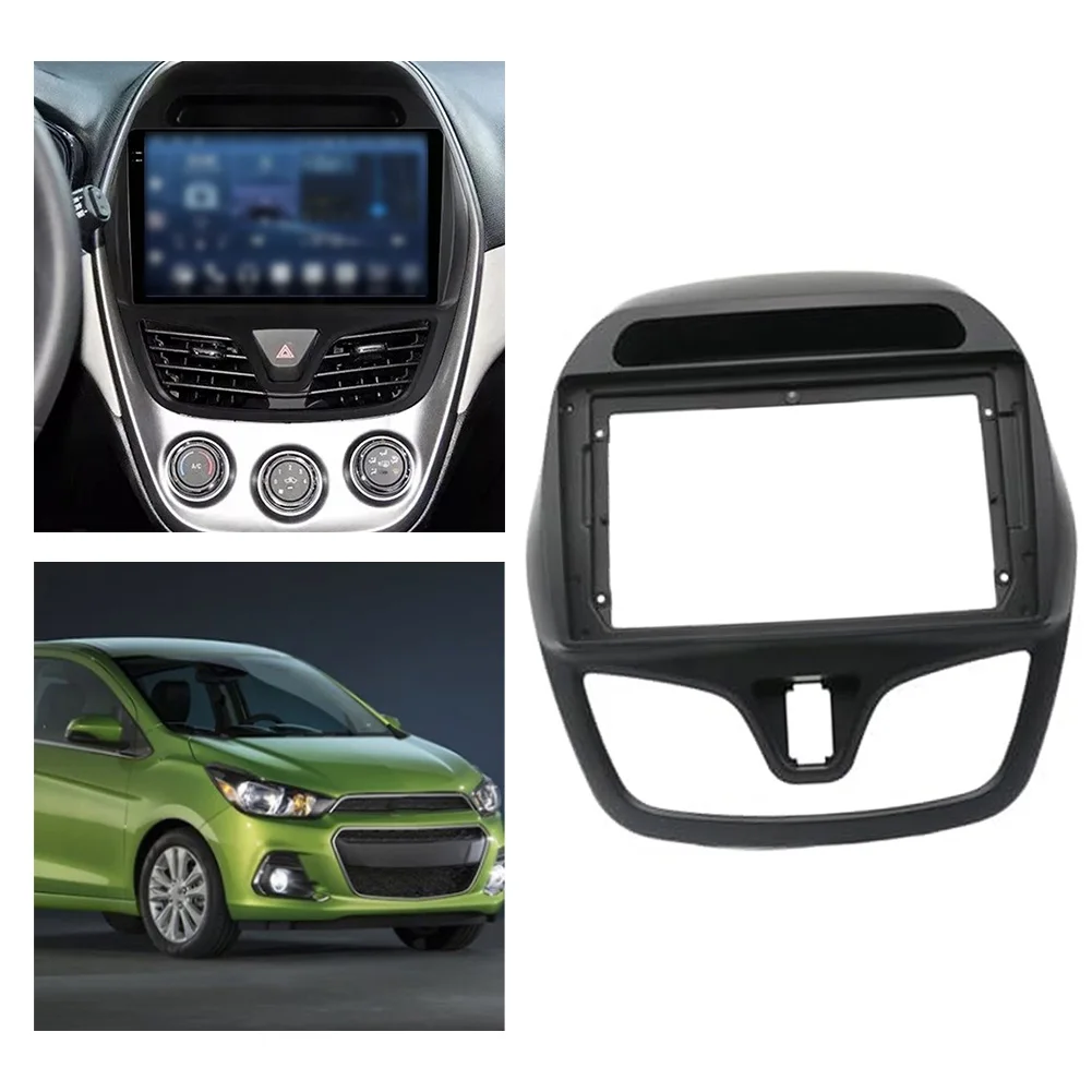 

Автомобильная 2DIN аудиосистема с DVD-навигацией, передняя панель для Matiz 2015, накладка для навигационной системы, аксессуары для интерьера