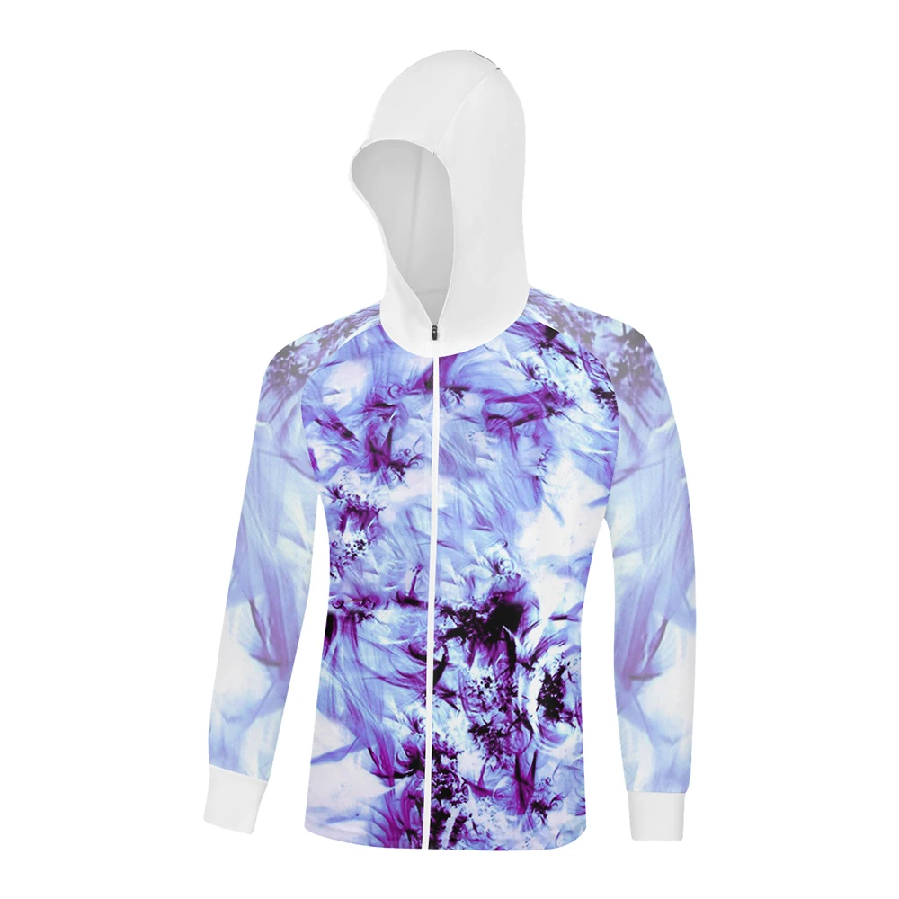 

Men Hood Fishing Shirt long sleeve Fishing clothing uv protection Fishing Apparel Outdoor hiking leisure