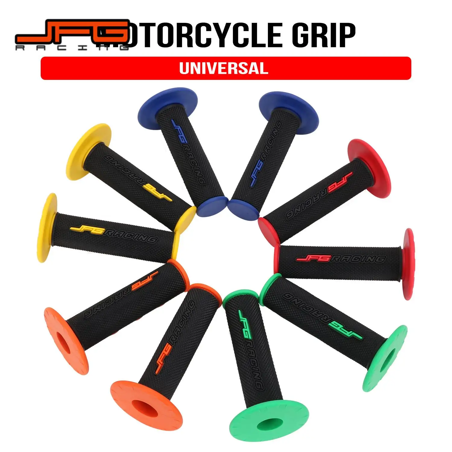 

Мотоциклетная ручка, резиновая ручка, универсальные ручки для KTM Suzuki Kawasaki Honda Dirt Pit Bike, аксессуары, летние