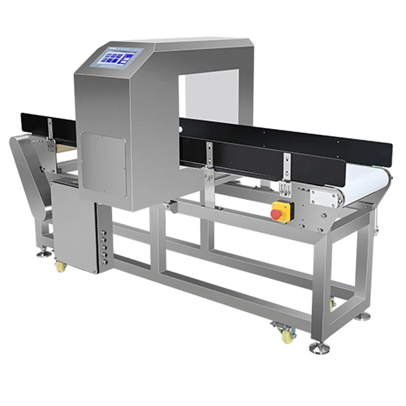 Sensitive Belt Frozen Seafood Fish Metal Detector Machine for Food Industry - view 2