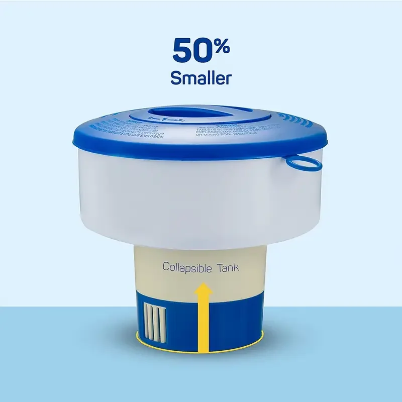 Schwimmbecken-Chlor-Schwimmer geeignet für 3 Behälter mit 7 Durchmessern - Automatischer Sterilisator für Chlortabletten – Detail 2