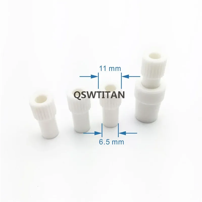 Convertitore del tubo di aspirazione dentale Girelle per saliva Ejector Adattatore di aspirazione Strumento per dentista Punte usa e getta 5 pezzi