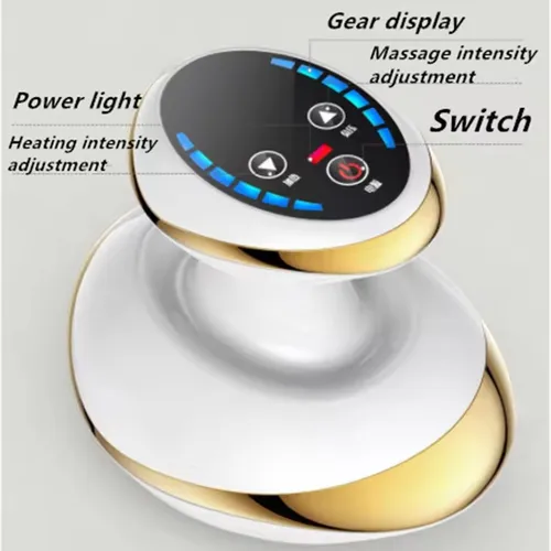 Imagen 2 del producto Masajeador corporal con ventosas para raspar eléctrico, latas de vacío, quemador de grasa con ventosa, masajeador anticelulítico