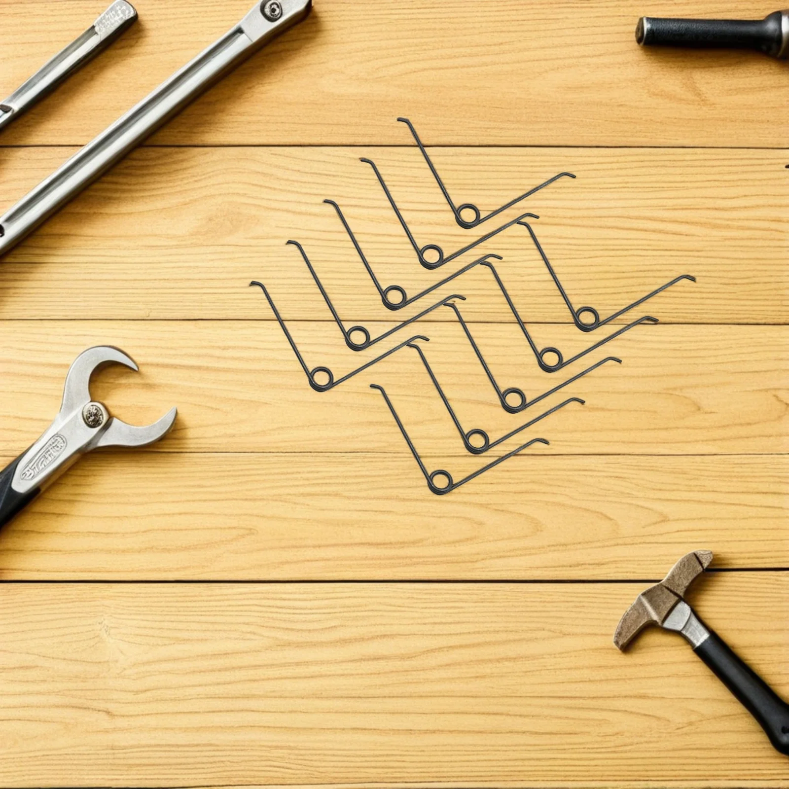 

10pcs V-Shaped Pruner Springs Stainless Steel For Garden Shears Pruning Tools Trimming Spring Replacement Parts