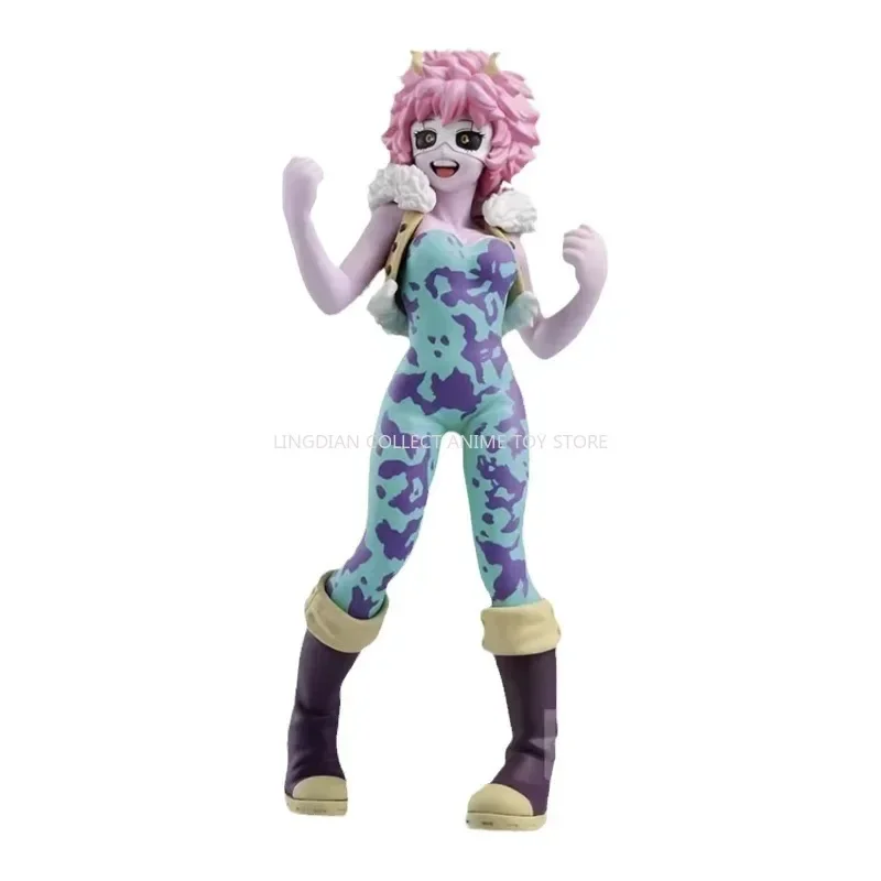 In Stock Bandai Original My Hero Academia Anime Figure AOH Ashido Mina PINKY Action Figure Toy for Kids Gift Collect Model.